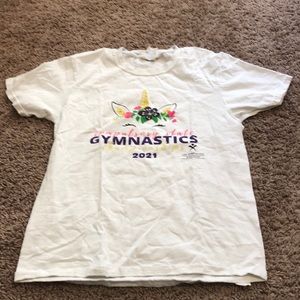 Gymnastics graphic tee, women’s S, never worn, great condition
